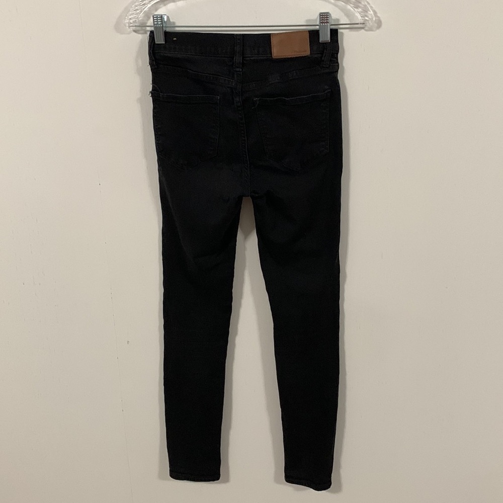 Madewell Roadtripper Skinny Black jeans Waist 24” good condition - Picture 3 of 7
